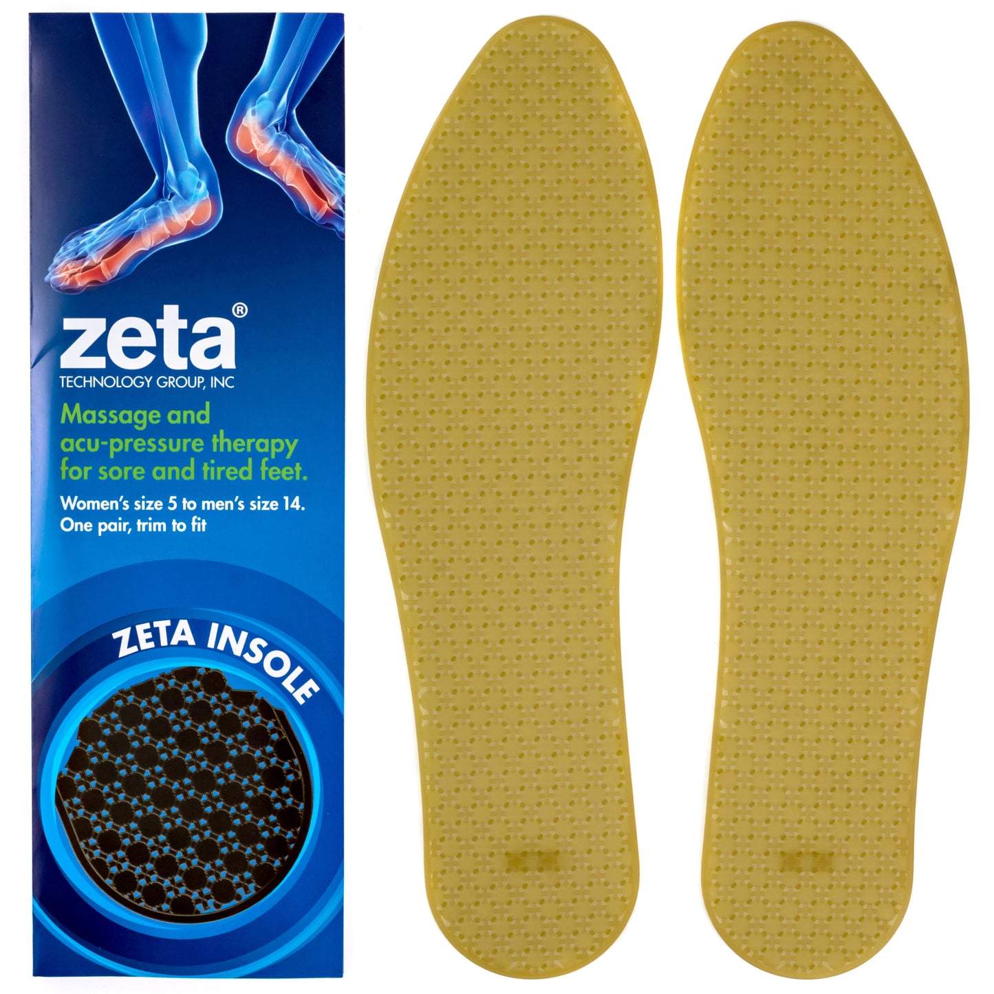 Zeta Acupressure and Massage Insoles